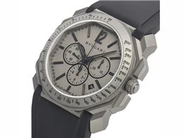 BVLGARI 102859 Elegant Swiss Movement Luxury Watch Stainless Steel Case Sapphire Crystal Water Resistant
