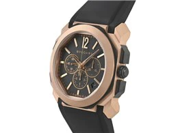 BVLGARI 103204 Elegant Swiss Quartz Movement Stainless Steel Case Sapphire Crystal Water Resistant