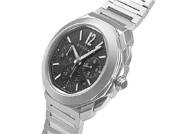 BVLGARI 103471 Elegant Swiss Quartz Water Resistant Stainless Steel Case Sapphire Crystal
