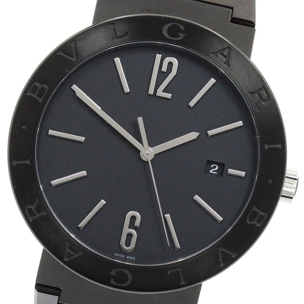 BVLGARI 103540 Luxury Swiss Movement Stainless Steel Water Resistant Elegant Design - Image 2