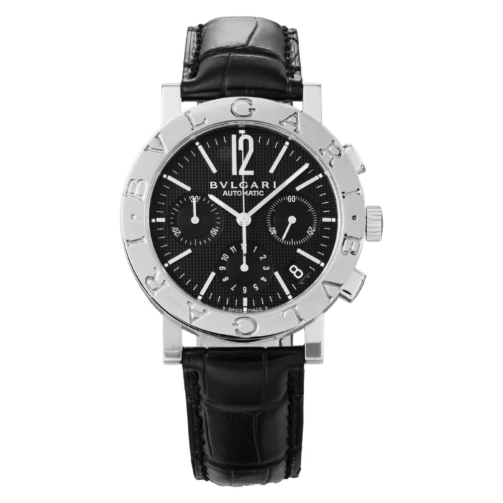 BVLGARI BB38BSLDCH Luxurious Design Swiss Movement Water Resistant Elegant Timepiece