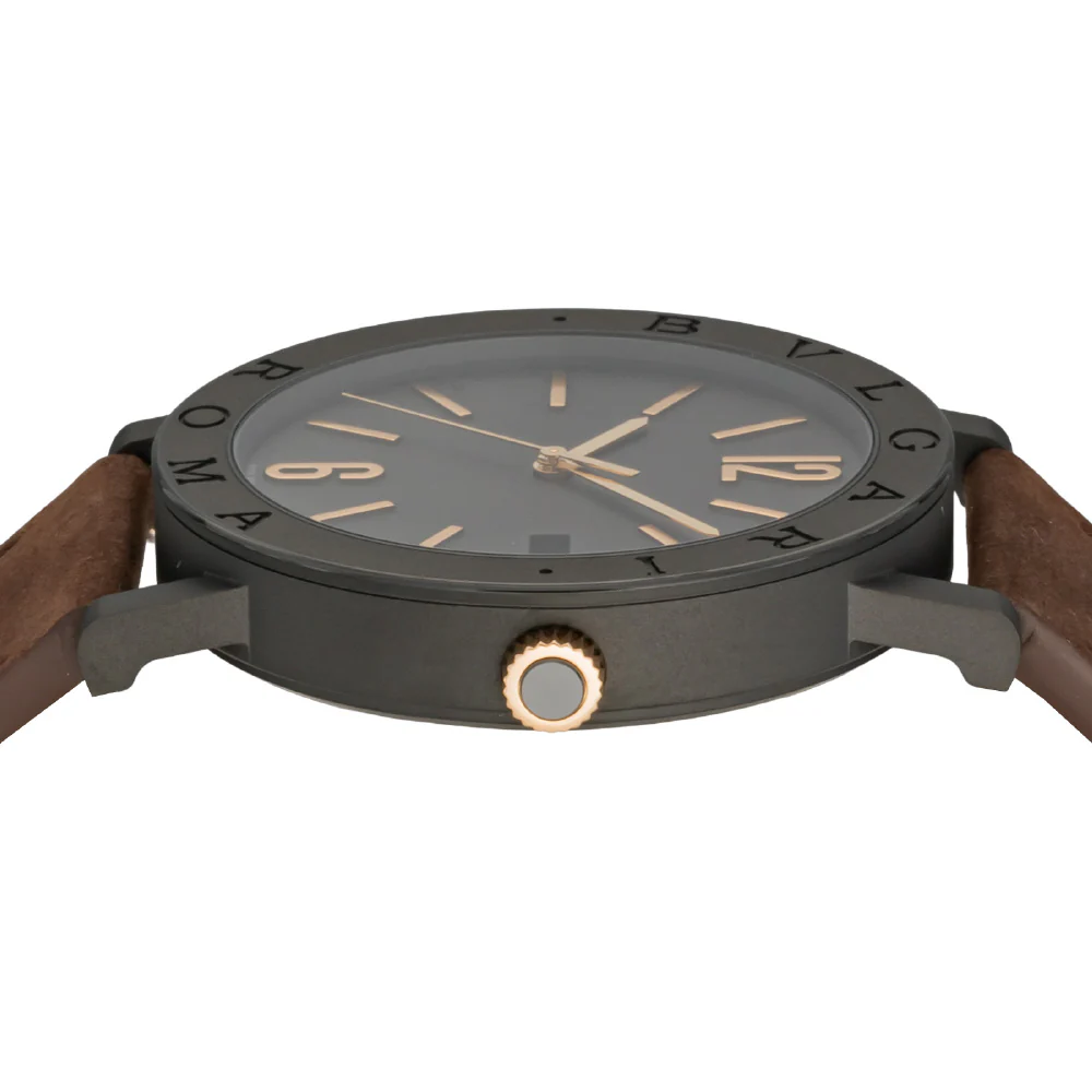 BVLGARI BB41BSDLCCL/ROMA BVLGARI Bvlgari Cities Roma 2-Year Warranty Black - Luxury Men's Watch, Parallel Import - Image 5