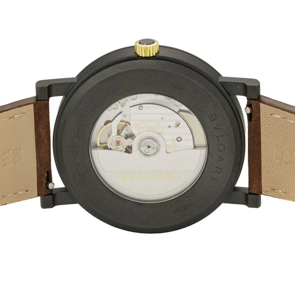 BVLGARI BB41BTDLCCL/DUBAI BVLGARI Bvlgari Cities Dubai - 2-Year Warranty, Black Luxury Watch for Men, Parallel Import - Image 5