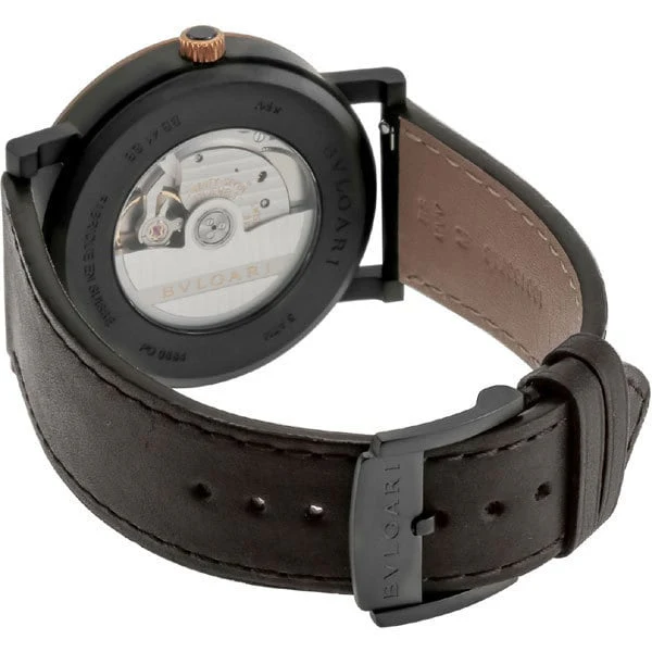 BVLGARI BB41C11BSD/MB Ladies Black Watch with Elegant Design, Swiss Quartz Movement, Water Resistant, 2 Year Warranty - Image 4