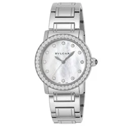 BVLGARI BBL33WSDS Elegant Swiss Design Stainless Steel Water Resistant Luxury Watch - Image 3