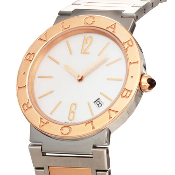 BVLGARI BBL33WSPGDQZ BVLGARI Bvlgari BBL33WSPGD-QZ 2-Year Warranty White Watch - Luxury Timepiece for Men - Image 2