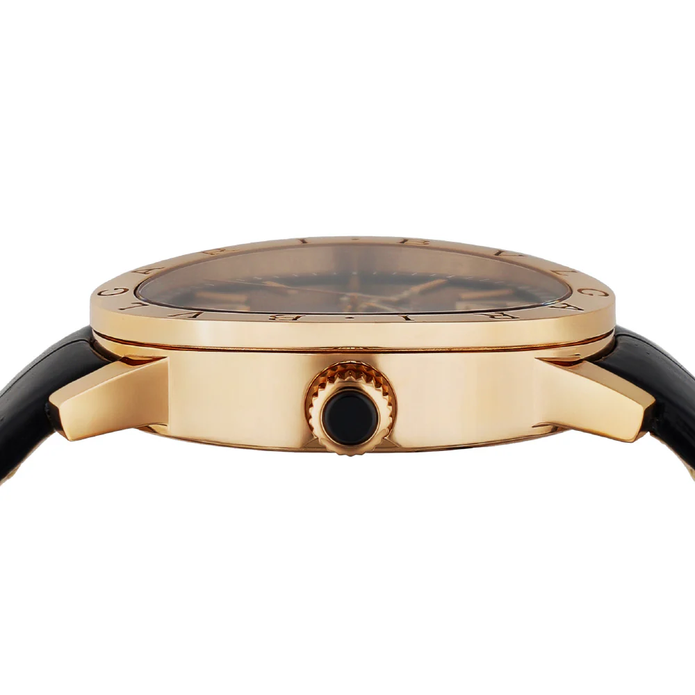 BVLGARI BBP39BGLD Luxury Black Dial Stylish Design 2-Year Warranty Swiss Automatic Movement - Image 3