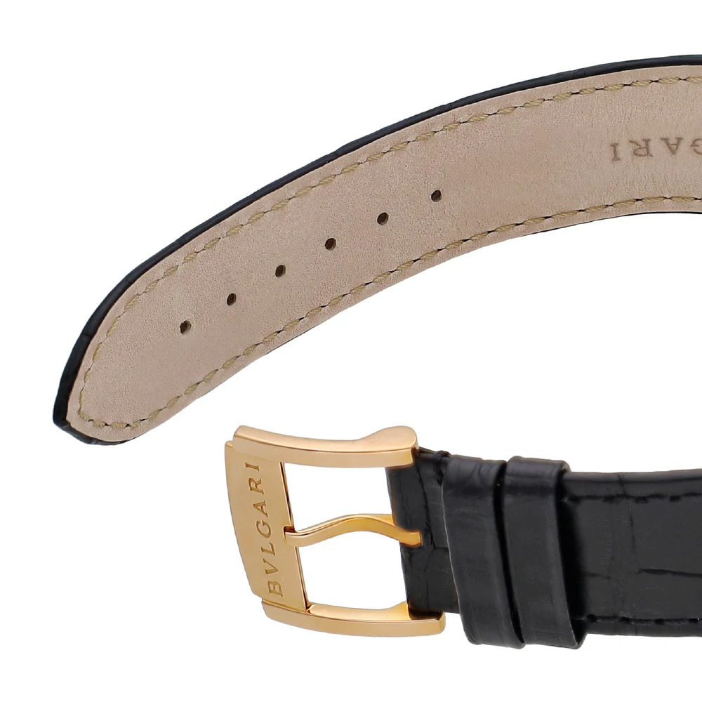 BVLGARI BBP39BGLD Luxury Black Dial Stylish Design 2-Year Warranty Swiss Automatic Movement - Image 6
