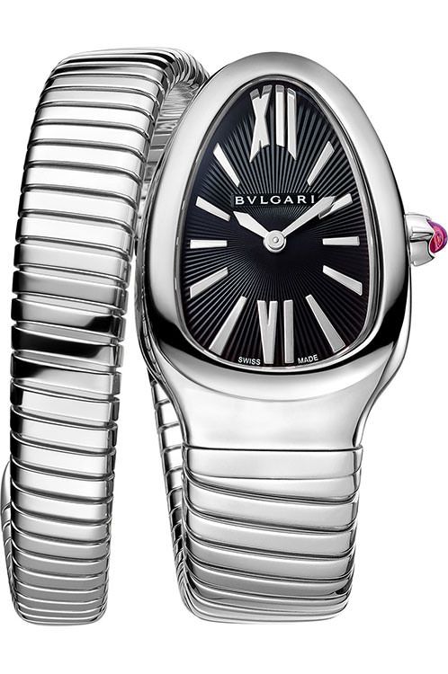 BVLGARI BBP39BGLD/ROMA Elegant Black Watch with 2 Year Warranty, Timeless Design, and Luxurious Craftsmanship for Every Occasion