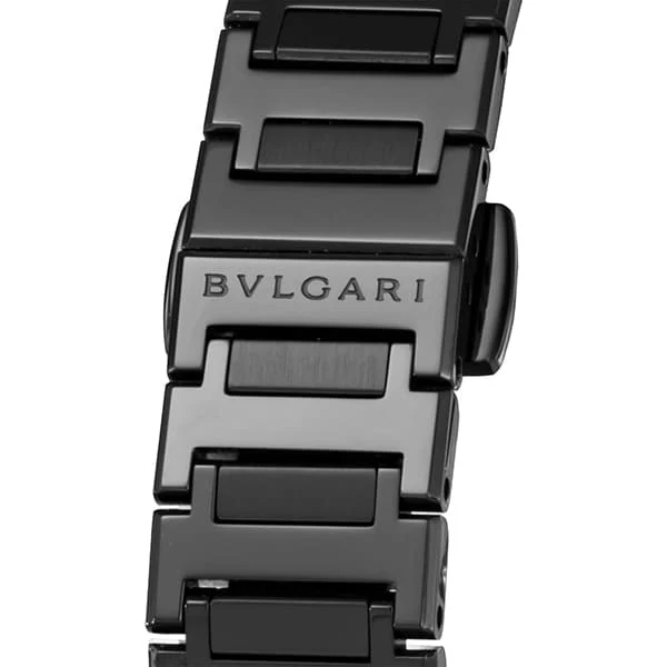 BVLGARI Bvlgari BBL33BSS/QZ 2-Year Warranty Black Watch - Stylish Luxury Timepiece for Men - Image 6