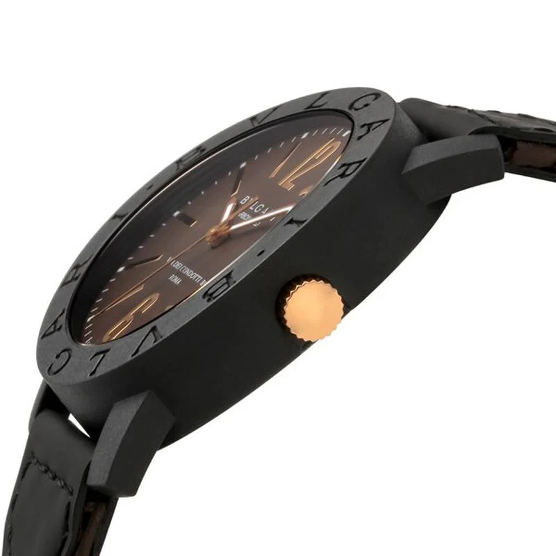 BVLGARI Bvlgari Bvlgari 2-Year Warranty Brown BBP40C11CGLD [Parallel Import] - Image 2
