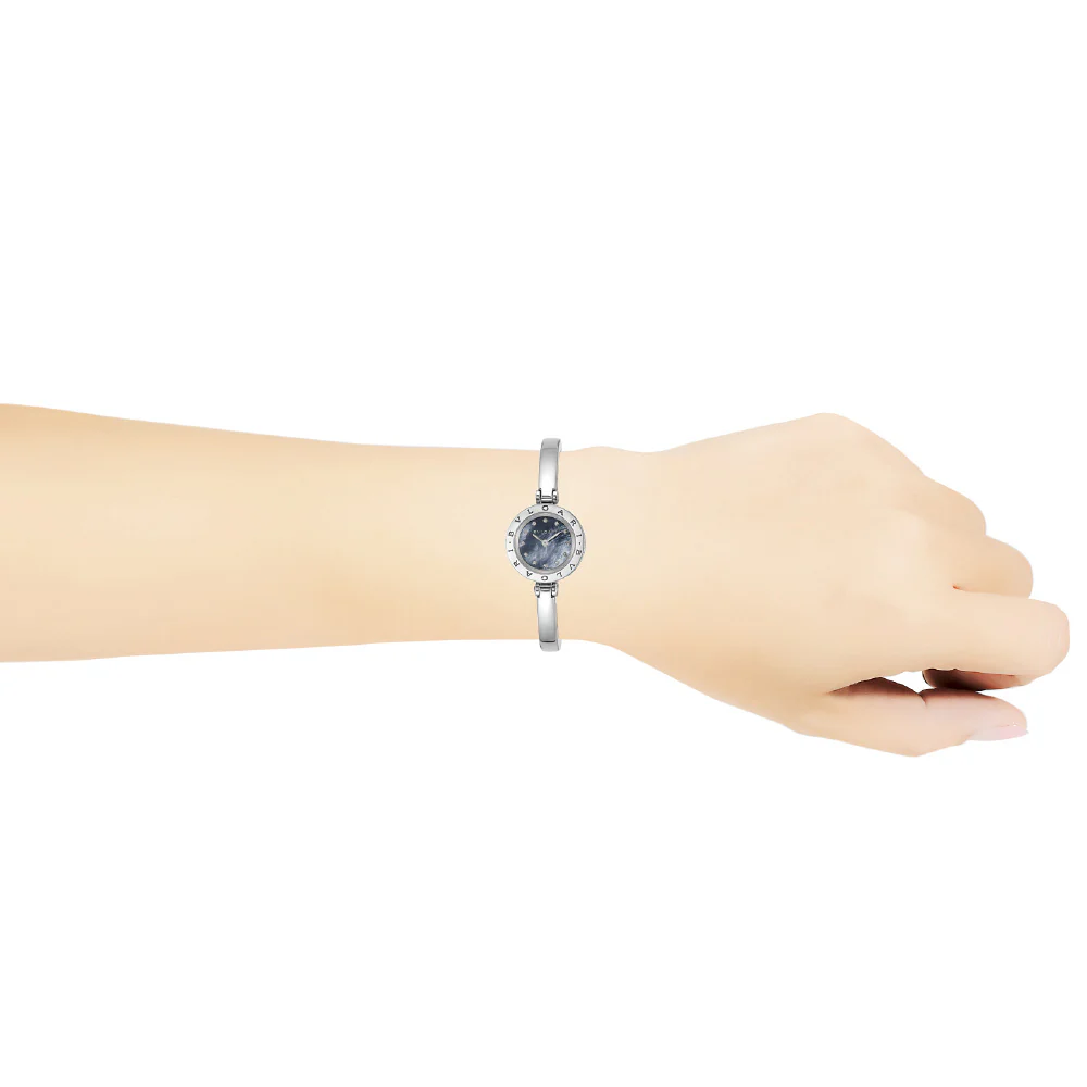 BVLGARI BZ23BSS12S B-ZERO1 Collection Elegant Blue Dial Stainless Steel Case 2-Year Warranty - Image 5