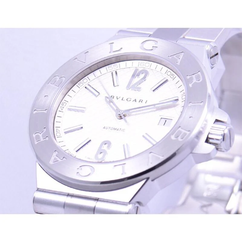 BVLGARI Diagono 2-Year Warranty DG40C6SSD Silver [Parallel Import] - Image 2