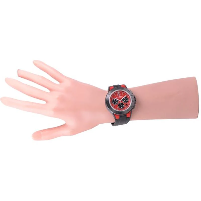 BVLGARI Diagono Magnesium Red DG42C9SMCVDCH [Parallel Import] 2-Year Warranty - Image 5