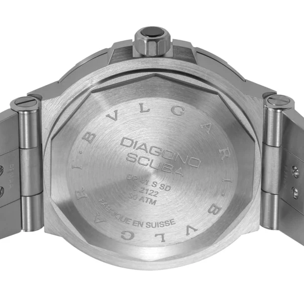 BVLGARI DP41C3SSSD Men's Metal Belt with Stylish Design, Durable Construction, and 2 Year Warranty for Timeless Elegance - Image 6