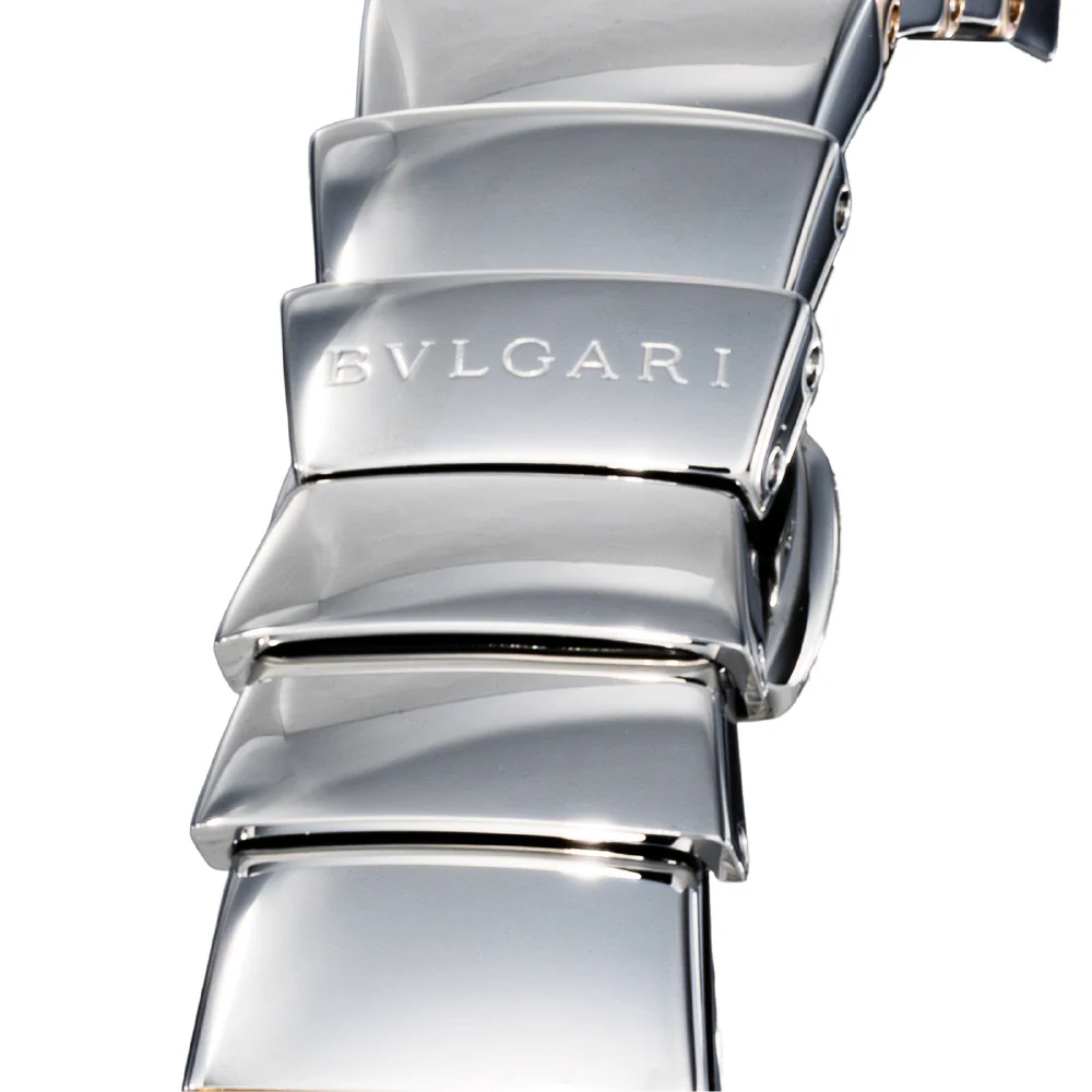 BVLGARI LU28WSPGDSPG12 Lucea White Dial Stainless Steel Case 2-Year Warranty Elegant Design - Image 6