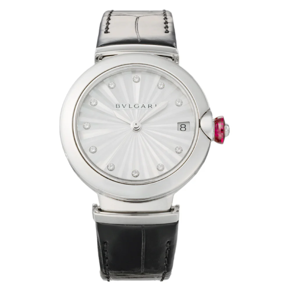 BVLGARI LU33WMOPSL12 BVLGARI Lucea 2-Year Warranty Silver - Luxury Men's Fragrance with Distinctive Scent
