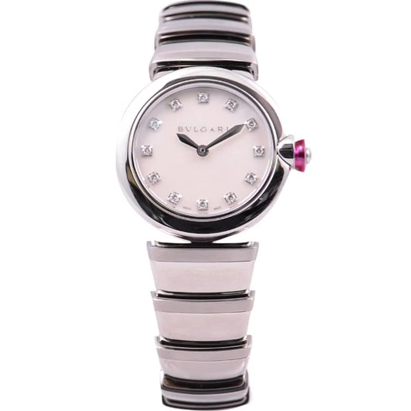 BVLGARI LVCEA Women's Watch Imported Parallel Import 2-Year Warranty LU28WSS/12