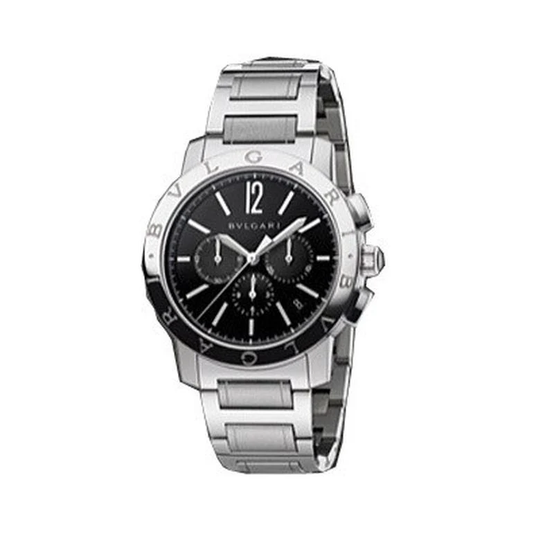 BVLGARI Men's BVLGARI BVLGARI Black Automatic Watch BB41BSSDCH