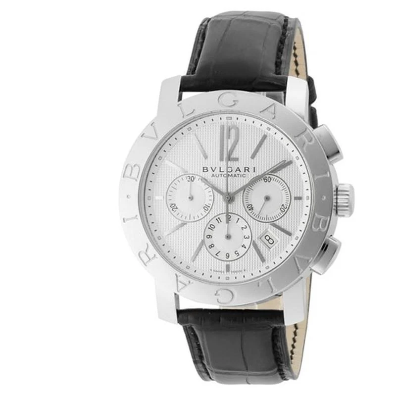BVLGARI Men's BVLGARI BVLGARI White Automatic Watch, Parallel Import, 2-Year Warranty BB42WSLDCH