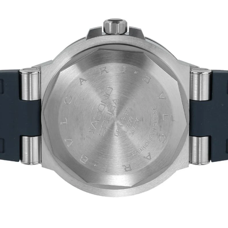 BVLGARI nan Men's Rubber Strap Watch Parallel Import 2-Year Warranty DP41C3SVSD - Image 5