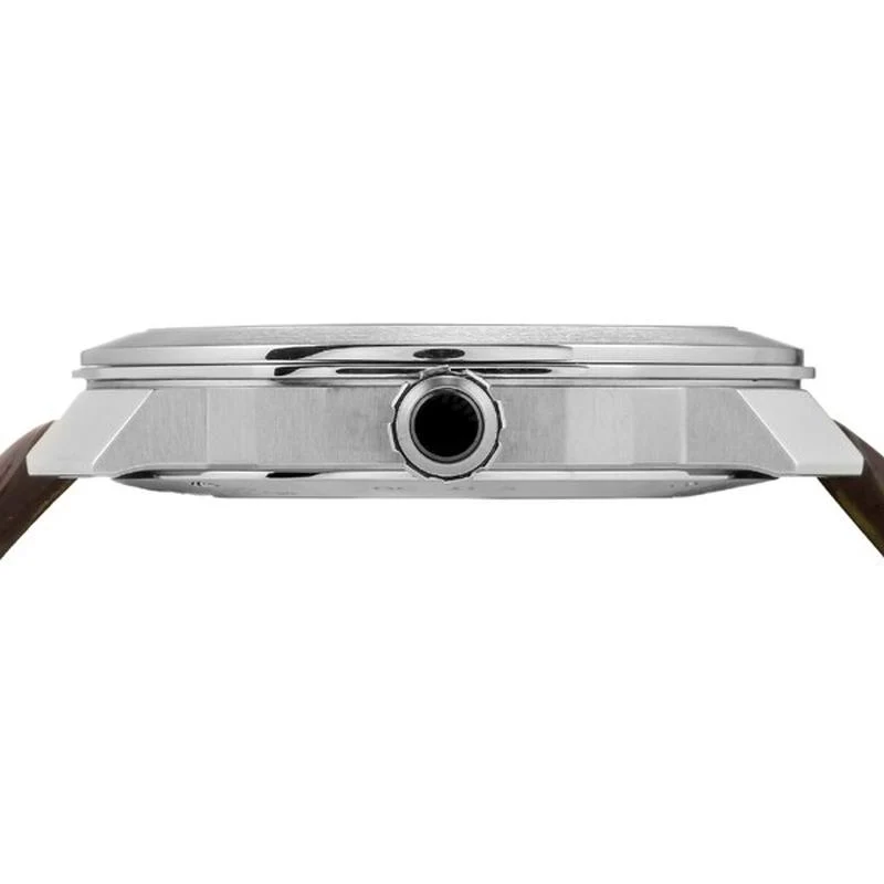 BVLGARI Octo Roma Men's Alligator Belt Parallel Import 2-Year Warranty OC41C1SLD - Image 3