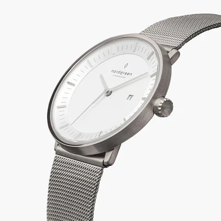 BVLGARI PH36SIMESIXX Elegant 36mm White Dial Swiss Quartz Stainless Steel Water Resistant