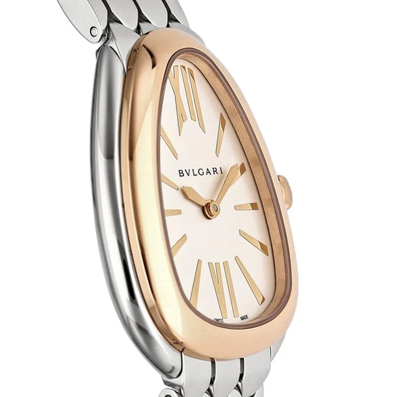 BVLGARI Serpenti 2-Year Warranty White SP33WSPG [Parallel Import] - Image 3