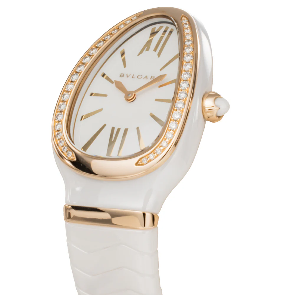 BVLGARI Serpenti 2-Year Warranty White SPC35WGDWCGD1.1T - Luxury Timepiece with Elegant Design [Parallel Import] - Image 2