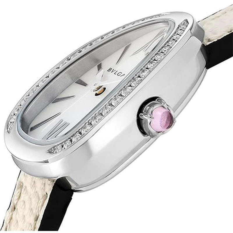 Bvlgari Serpenti Ladies Watch White Pearl Parallel Import 2-Year Warranty - Image 2