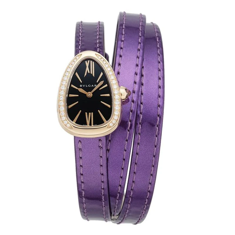 BVLGARI Women's Leather Belt Parallel Import 2-Year Warranty SPP27BGLD/4T