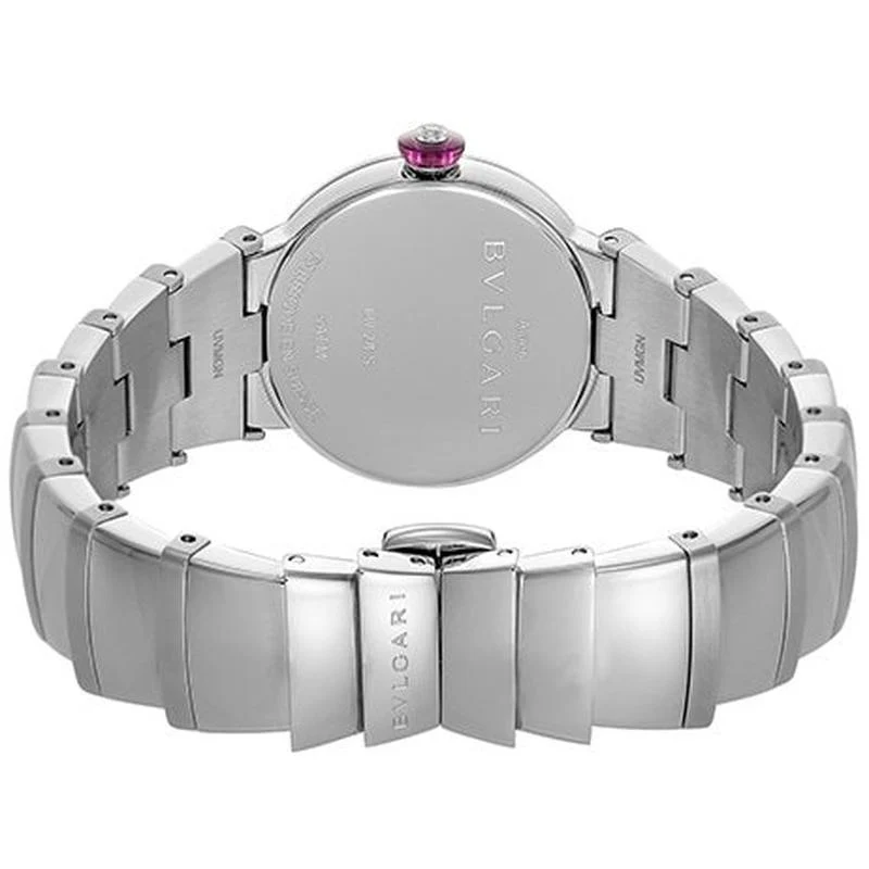 BVLGARI Women's LVCEA Black Parallel Imported Watch with 2-Year Warranty LU28BSSD - Image 3