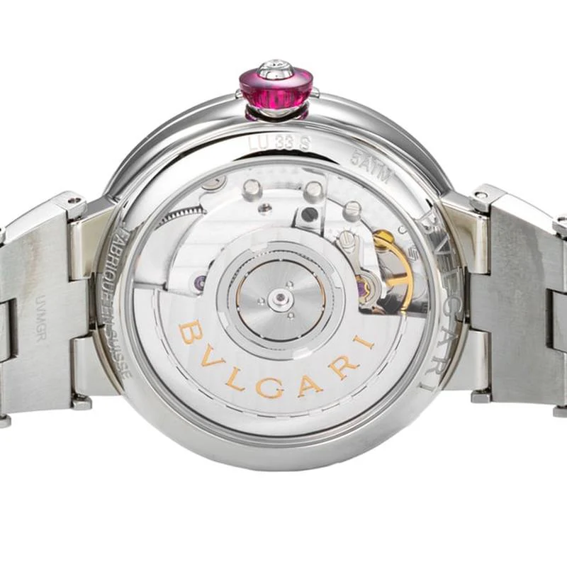 BVLGARI Women's Metal Belt Watch, Parallel Import, 2-Year Warranty LU33BSSD - Image 4
