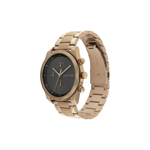CALVIN KLEIN 25200357 IMPACT CALVIN KLEIN Men's Black Wristwatch - Stylish Timepiece for Everyday Wear