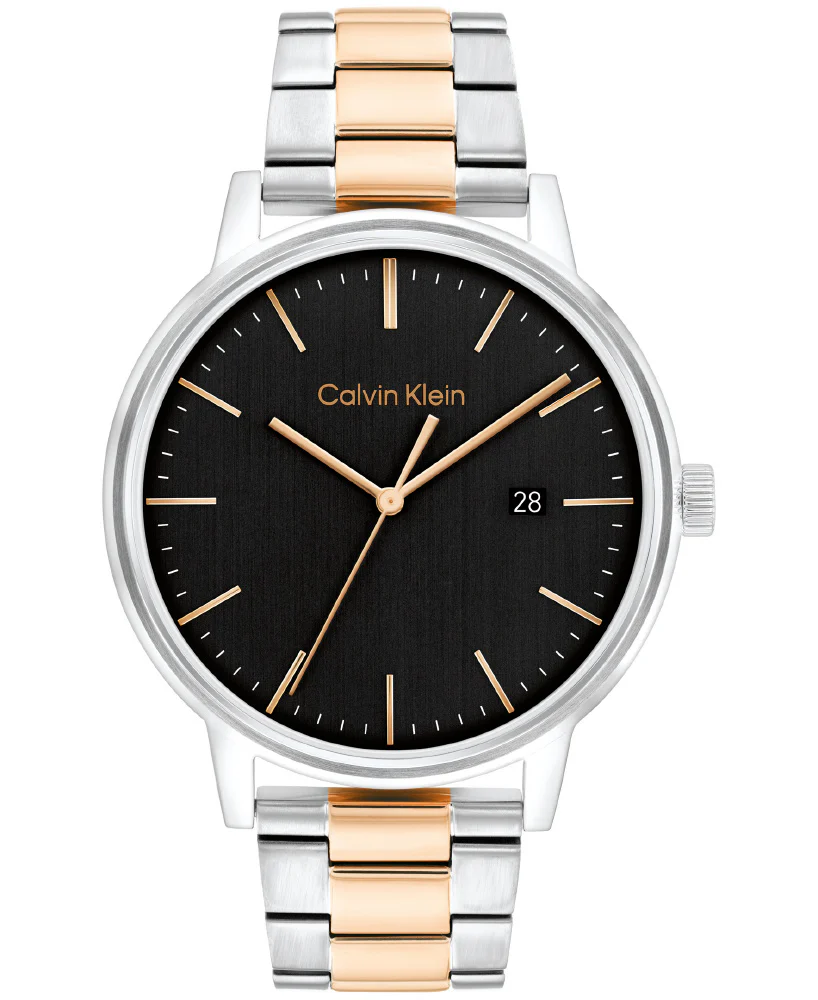 CALVIN KLEIN 25200479 Stylish Black Watch - Water Resistant - Minimalist Design - Durable Stainless Steel