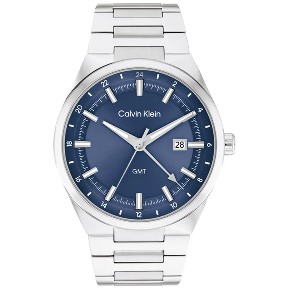 CALVIN KLEIN 25200488 Men's Navy Watch Stylish Design Water Resistant Quartz Movement Elegant Timepiece