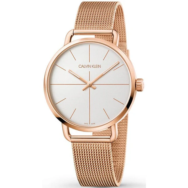 Calvin Klein K7B21626 Stylish Silver Stainless Steel 42mm Elegant Design Water Resistant 2-Year Warranty