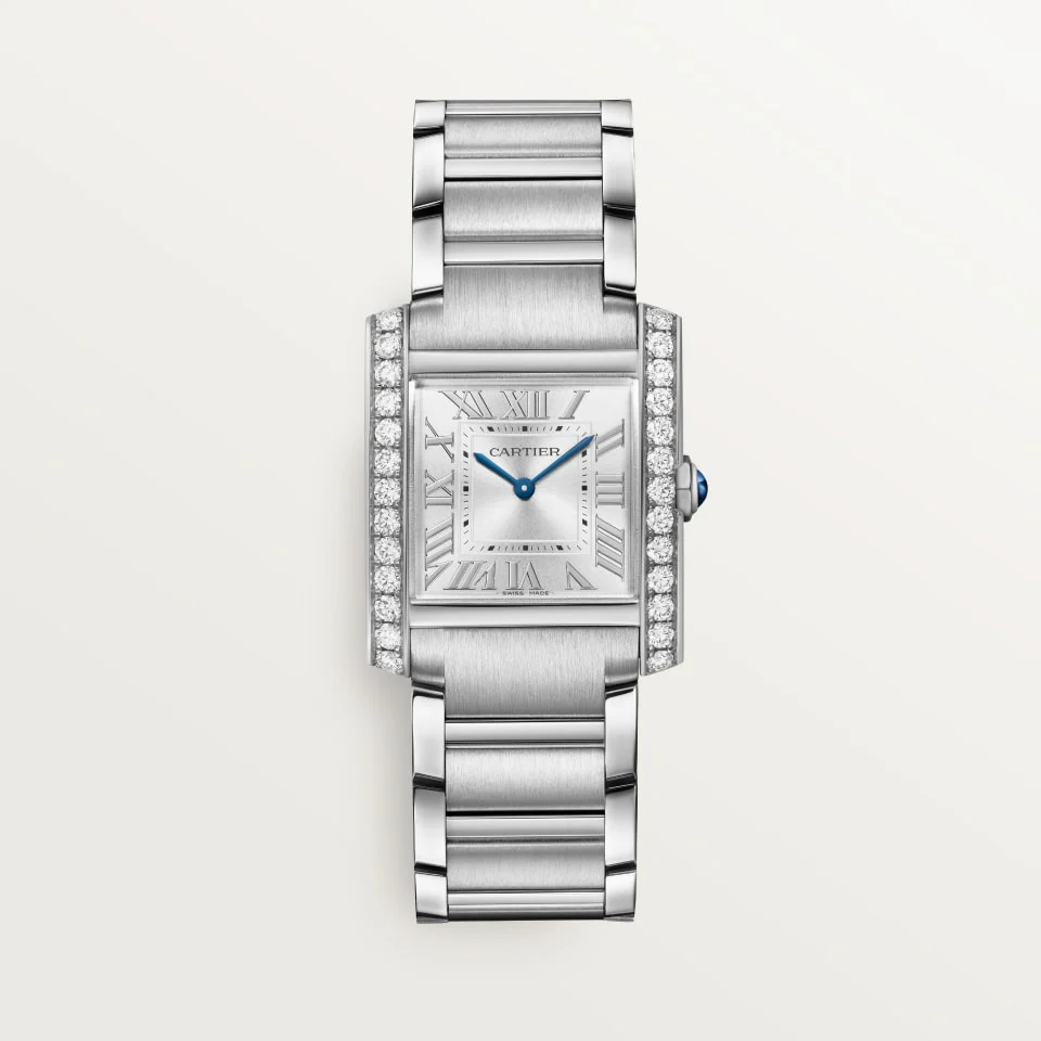 Cartier Tank Française w4ta0028 Quartz 32mm Ladies Watch