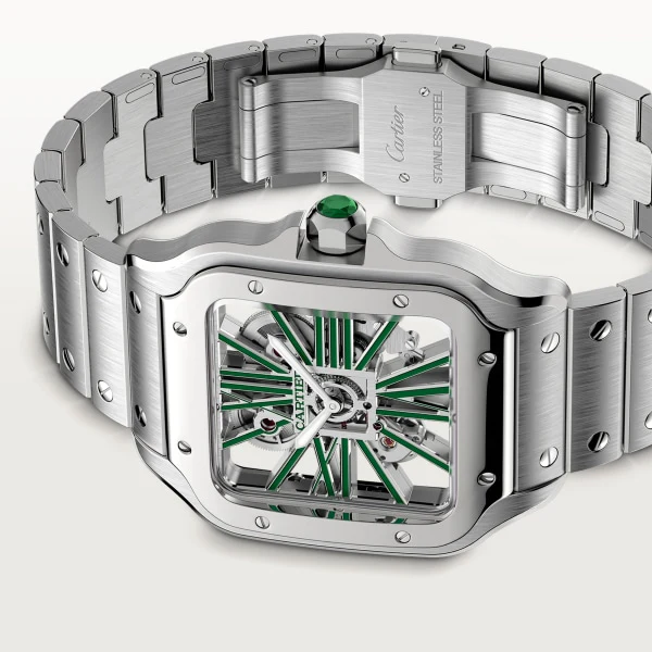 Cartier SANTOS DE SKELETON whsa0028 Watch Japan Official - Image 6