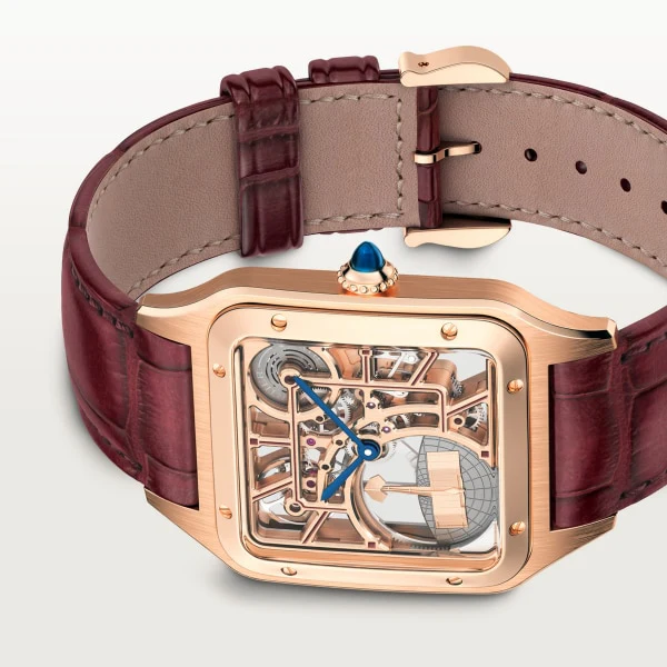 Cartier Santos de Cartier Skeleton watch whsa0030 - Image 5