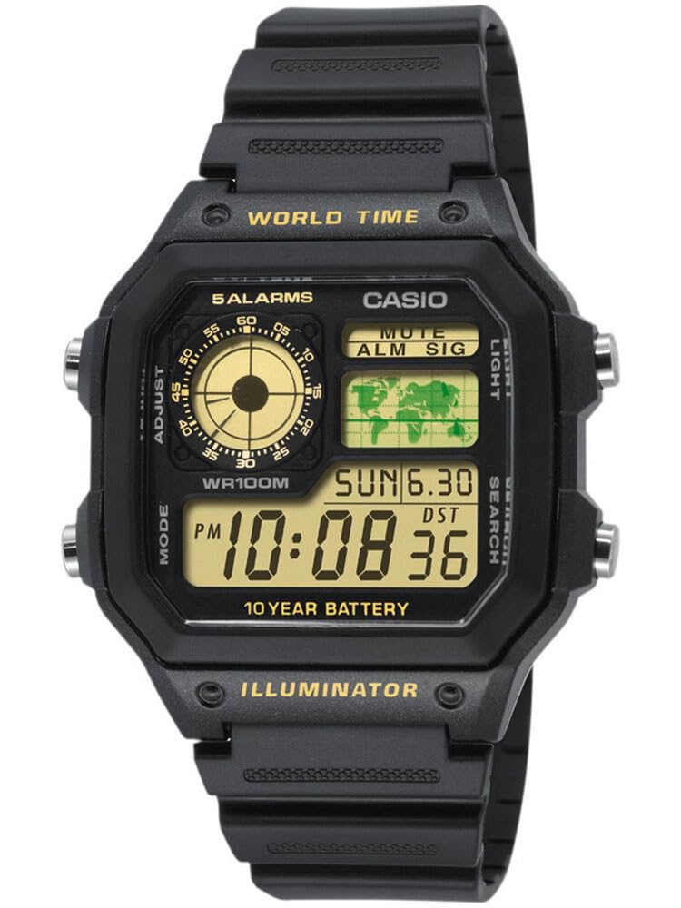 CASIO AE-1200WH-1BV Quartz Digital Watch
