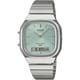 CASIO AQ-240E-2AJF Classic Analog-Digital Combination Light Blue Water Resistant Stylish Design - Image 2