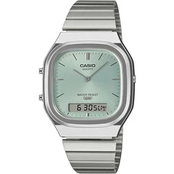 CASIO AQ-240E-2AJF Classic Analog-Digital Combination Light Blue Water Resistant Stylish Design - Image 3