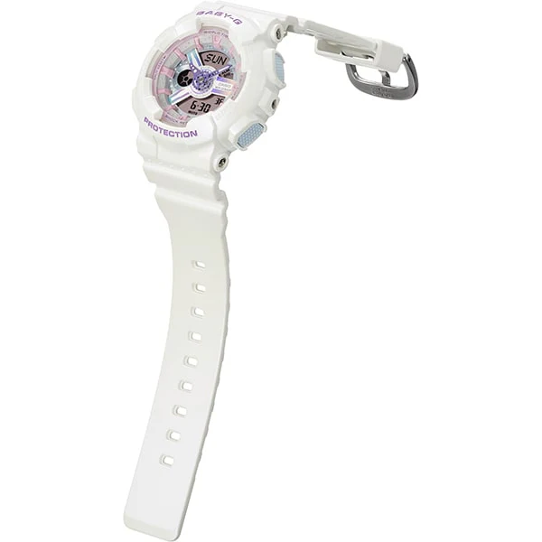 CASIO BA 110FH 7AJF Stylish Ladies BABY G Watch with Shock Resistance, Water Resistance up to 100M, and LED Light for Everyday Adventures - Image 3