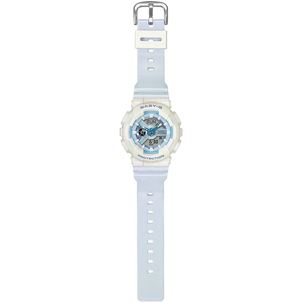CASIO BA-110PD-2AJF Stylish Water-Resistant Baby-G Watch with Shock Resistance and LED Light - Image 2