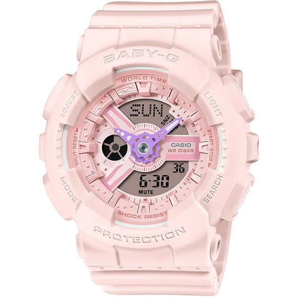 CASIO BA110AH4AJF Baby-g Soft Color Pink BA-110AH-4AJF