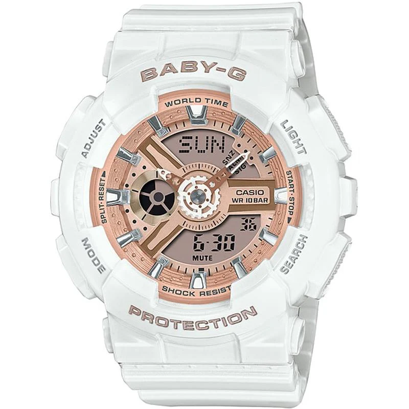 Casio BABY-G BA-110 Series Women's Rubber Band Watch BA-110X-7A1JF