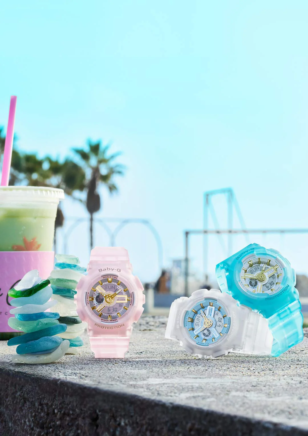 CASIO BABY-G BA-110SC-7AJF Sea Glass Colors Women's Watch - Image 2