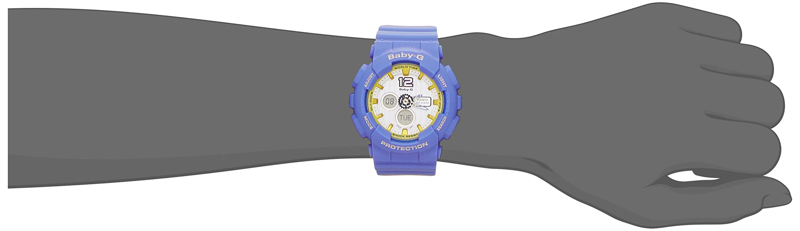 CASIO BABY-G BA-120-2BJF Women's Quartz Watch - Image 4