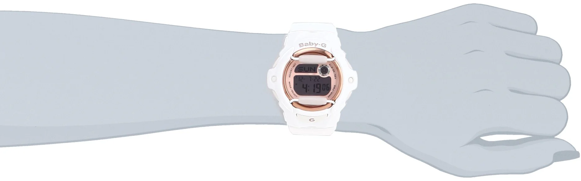 CASIO Baby-G BG-169G-7JF World Time Digital Watch - Image 4